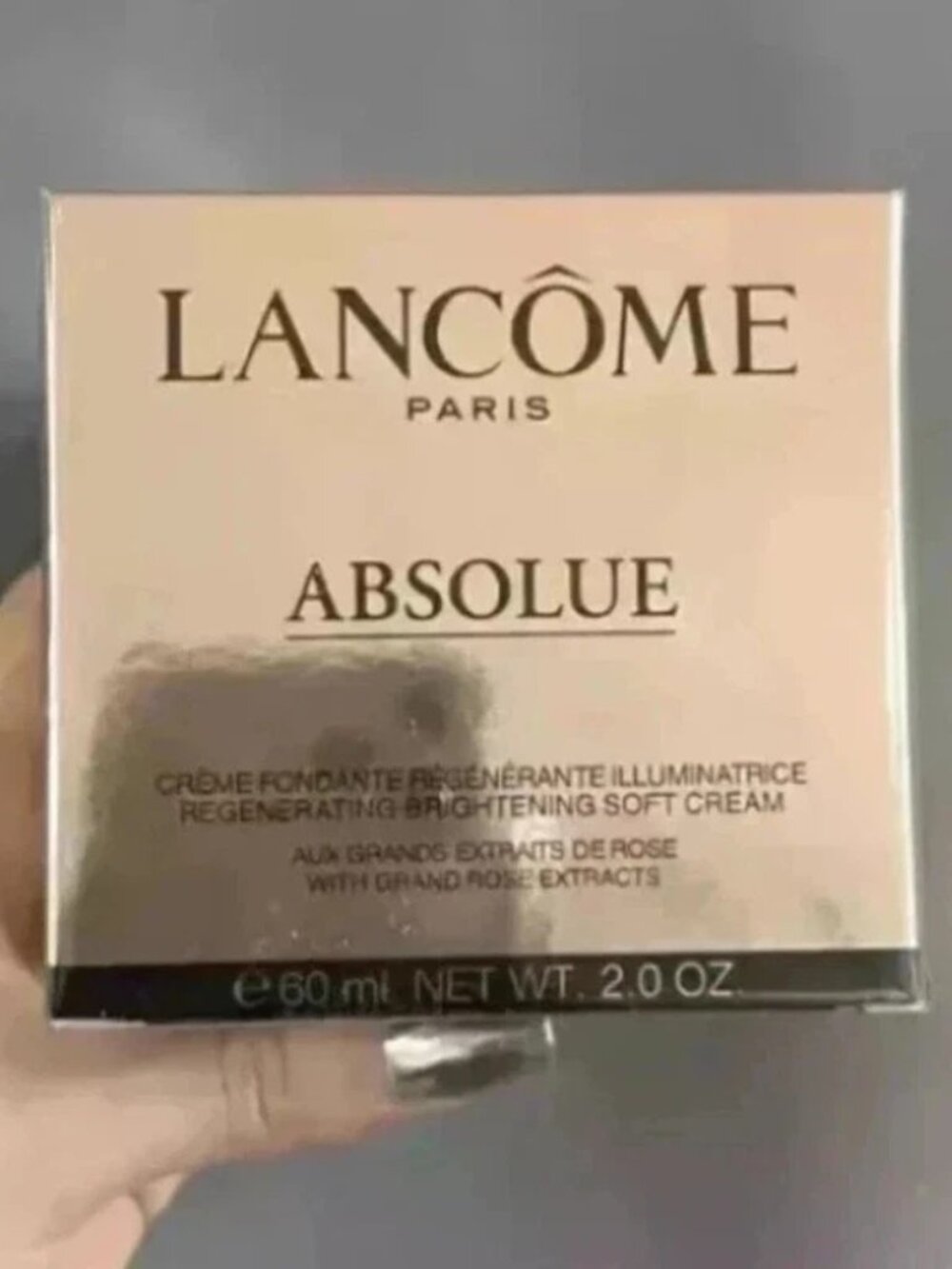 Lancome Absolue Creme Fondante Soft Cream Grand Rose Extracts 2.0oz/60 ml Sealed